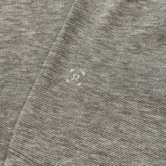 Lululemon Evolution Polo Heather Dark Gray Large Golf Casual Stretch Quick Dry - Picture 5 of 7